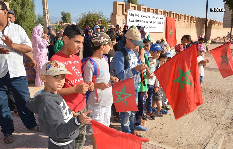 سكان دوار الضو بتارودانت يحتجون بعد قرار إفراغ  أسرة من عقار في ملكية الأمير هشام