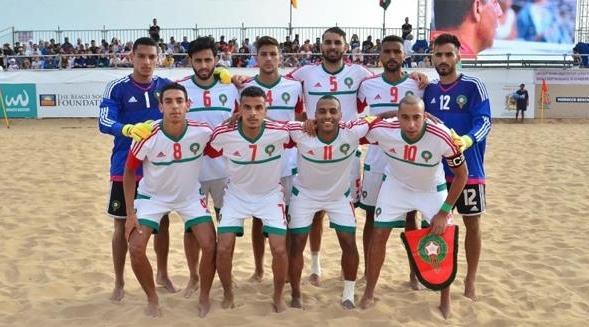 المنتخب المغربي لكرة القدم الشاطئية يفوز على نظيره من مدغشقر (4-6)
