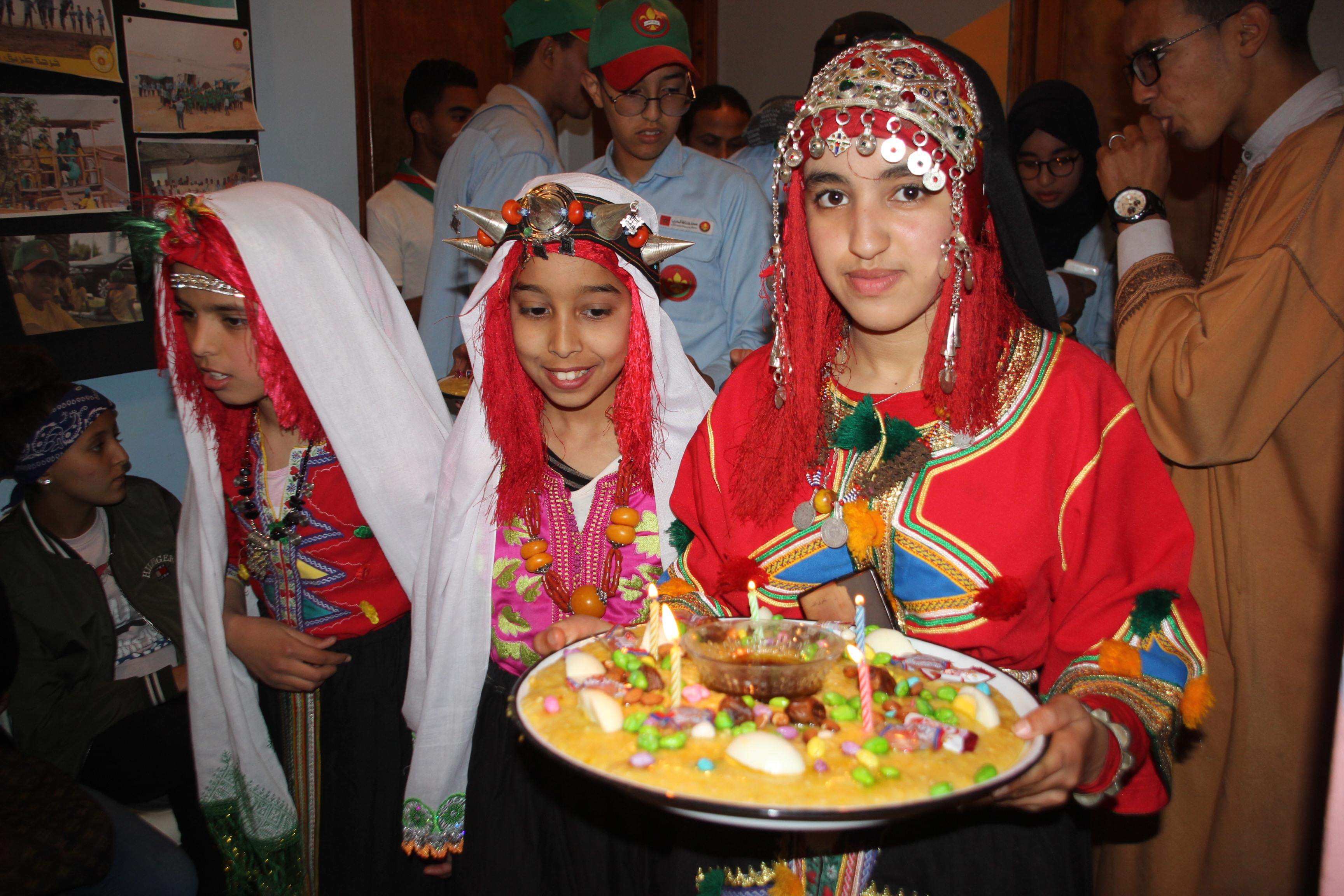 هكذا احتفلت كشافة المغرب فرع تمسية بالسنة الأمازيغية الجديدة 2969
