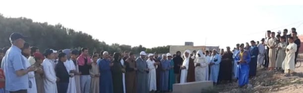 بالصور: جنازة حاشدة ترافق الطالب “حسين” إلى مثواه الأخير بأولاد جرار