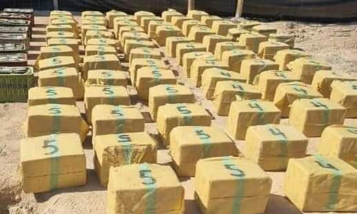 الجدارمية رفقة ديستي شدو 8 طن ديال الحشيش بأولاد تايمة