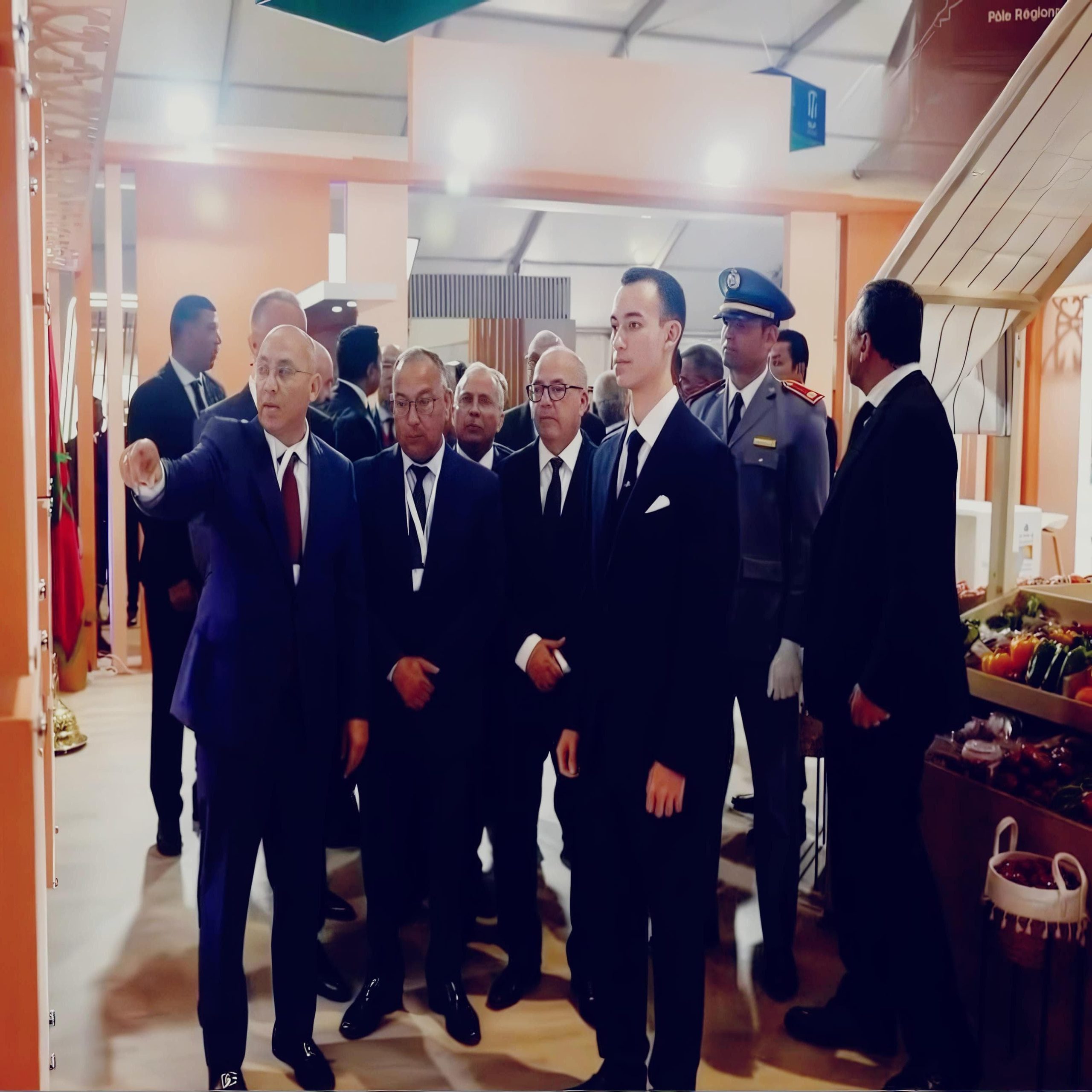 المرزوقي يستعرض أمام ولي العهد مولاي الحسن المشاريع الفلاحية ضمن برنامج التنمية الجهوية لسوس ماسة بالمعرض الدولي للفلاحة