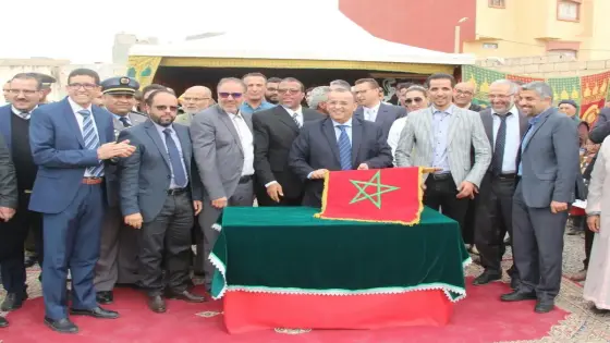 بالفيديو ابو الحقوق يشرف على اعطاء الانطلاقة لمجموعة من المشاريع و الاوراش المهيكلة للبنية التحتية الطرقية بجماعة ايت ملول