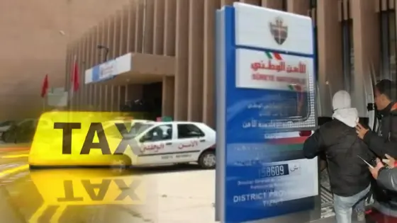 بتزنيت ،هددو سائق طاكسي بالسلاح وسرقوا ما بحوزته والأمن كان لهم بالمرصاد