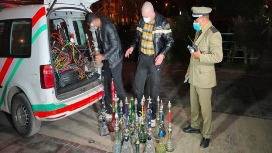 توقيف حوالي 100 شخص بعد مداهمة مقهى للشيشا