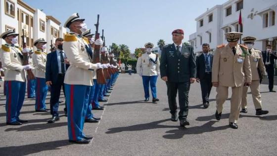 الجنرال فاروق أوبلخير يستقبل الجنرال الإسرائيلي أفيف كوخافي