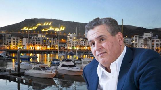 رئيس الحكومة ” أخنوش ” يحل بمدينة أكادير 