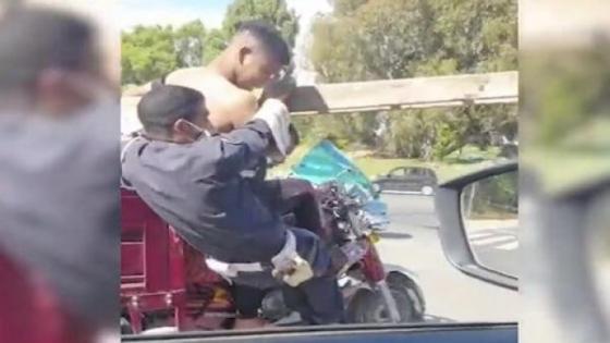 سلا.. توقيف أصحاب” الترببورتور ” المتسببون في حادثة اصابة الشرطي وعنصر القوات المساعدة