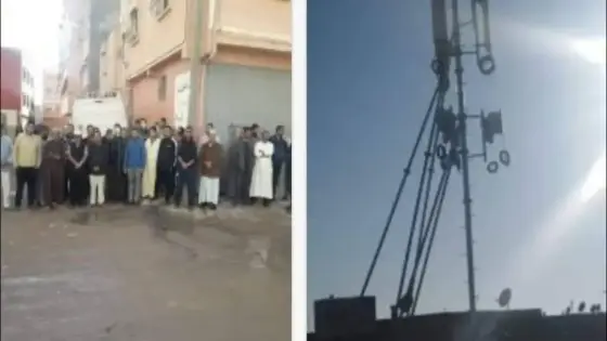 ”الريزو” تُخرج ساكنة عين البحراني القليعة للاحتجاج، والسلطات مطالبة بالتدخل لانقاذ صحتهم من الهلاك .