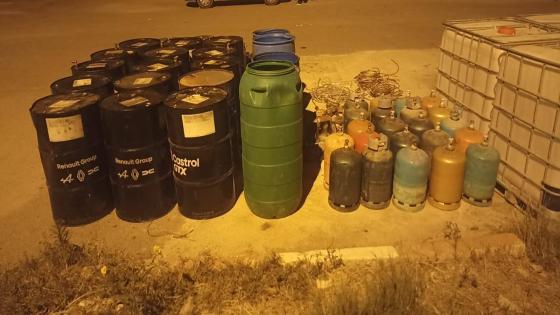 توقيف شخصين وتفكيك مصنع سري للمشروبات الكحولية بجماعة سيدي بيبي