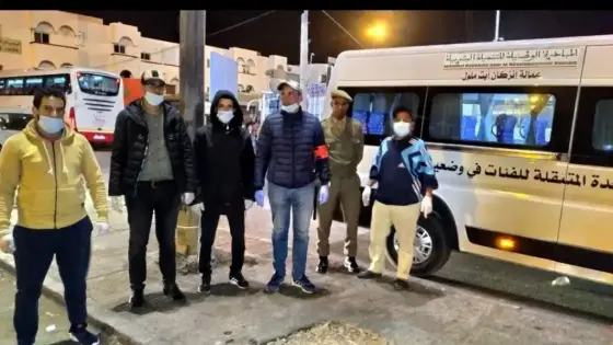 حملة لايواء الأشخاص بدون مأوى بعمالة إنزكان أيت ملول