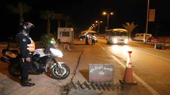 بالفيديو : أكادير سدود قضائية وإدارية وإحترازات أمنية عبر جل مداخل المدينة ليلة رأس السنة .