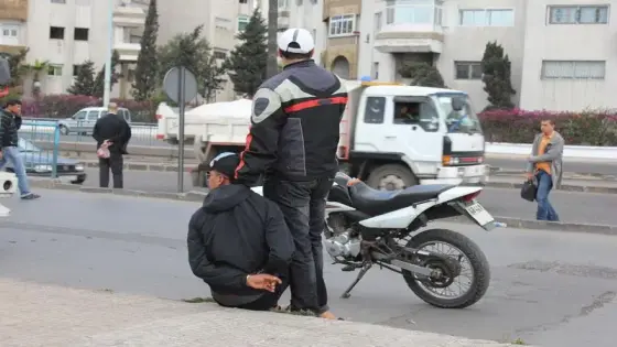 حملة تمشيطية لامن أولاد تايمة تسفر عن توقيفات لعدد من المجرمين في ضرف وجيز