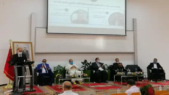 تنصيب العميدين عبد الخالق جييد بكلية اللغات والفنون والعلوم الانسانية وعلي الرشيدي بكلية العلوم التطبيقية بأيت ملول