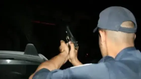 استعمال ” السلاح ” لإيقاف شخص شكل خطرا نواحي بيوكرى