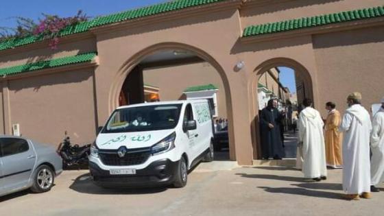 جنازة مهيبة للراحل ” محمد بيشا ” بمدينة تزنيت