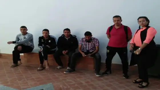 الطلبة الحكام بمدرسة افني يدخلون في اعتصام أمام مندوبية الصحة