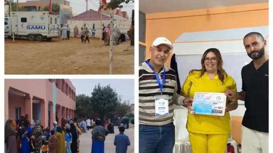 قافلة طبية متعددة التخصصات لفائدة ساكنة آيت وكمار: 2000 مستفيد تحت شعار “الصحة للجميع