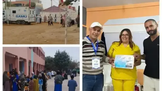 قافلة طبية متعددة التخصصات لفائدة ساكنة آيت وكمار: 2000 مستفيد تحت شعار “الصحة للجميع