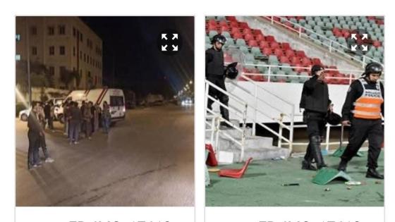الدار البيضاء .. الشغب الرياضي يقود لإعتقال العشرات بعد تكسير سيارات وتخريب ممتلكات المواطنين