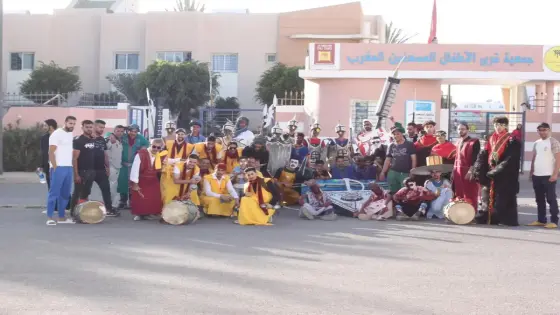 كرنفال بيلماون بودماون يدخل الفرحة على أطفال “sos villages” باكادير