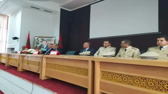 عامل عمالة إنزكان أيت ملول يترأس حفل تنصيب رجال السلطة الجدد