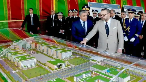 جلالة الملك يدشن مركز الفحص بالأشعة والتحاليل الطبية للأمن الوطني بالرباط