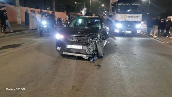 اصطدام عنيف بين سيارة ودراجة نارية ينهي حياة شاب بآيت ملول