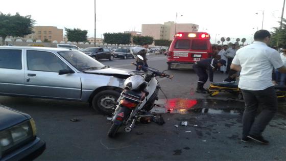 اعتقال صاحب سيارة قتل ” دراجا ” في بلفاع