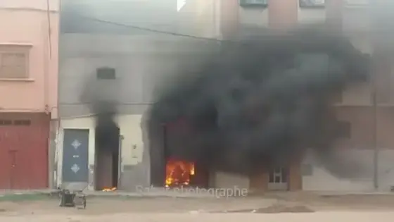 إندلاع حريق بمنزل يسفر عن احتراق طفلين ضواحي اشتوكة