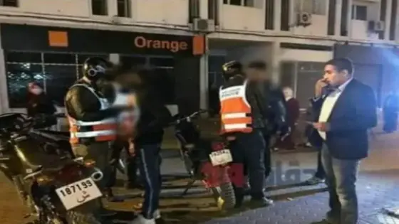 أكادير .. عنصر أمن من فرقة الدراجين يستعمل سلاحه الوظيفي لإيقاف جانح هاجم سيارة أجرة صغيرة