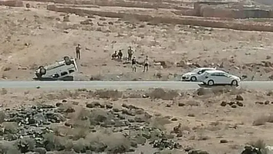 إنقلاب ” طاكسي ” بمنطقة أكلوا نواحي تزنيت