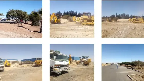 سلطات تجري حملات نظافة واسعة في آيت ملول