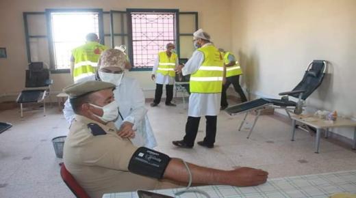 ” المخازنية ” في حملة للتبرع بالدم بإقليم طاطا