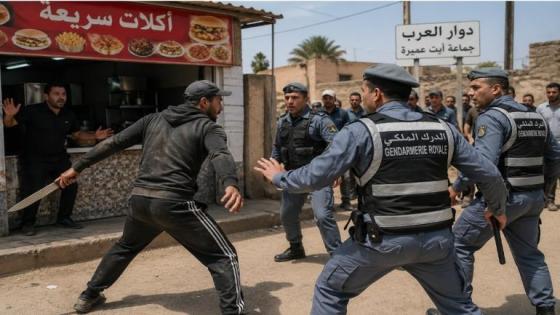 ايت عميرة.. حادثة مواجهة بدوار العرب تثير تساؤلات حول جاهزية عناصر الدرك الملكي