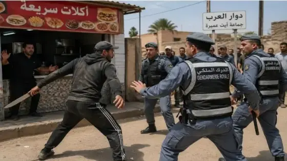 ايت عميرة.. حادثة مواجهة بدوار العرب تثير تساؤلات حول جاهزية عناصر الدرك الملكي