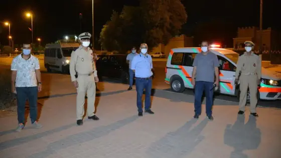 سلطات تارودانت تطبق حظر التنقل الليلي وتحرر مخالفات في حق المخالفين
