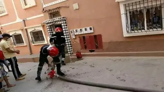 إنفجار قنينة غاز يحدث خسائر فادحة في تافراوت