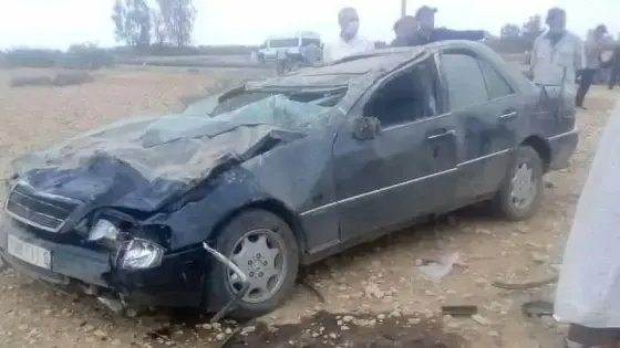 إنقلاب سيارة يودي بحياة مواطن بمجاط إقليم شيشاوة