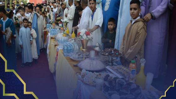 أكادير.. فطور جماعي صبيحة عيد الفطر في حي بنسركاو يجمع ساكنة دوار إيزدار