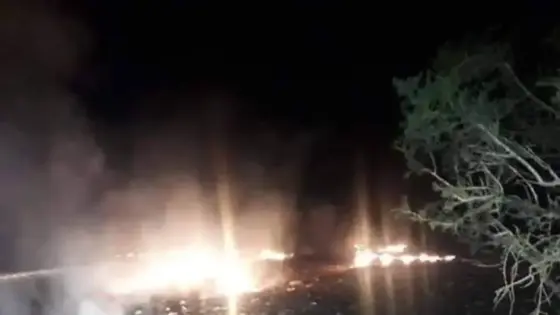 اندلاع حريق بغابة ادميم نواحي اشتوكة أيت باها