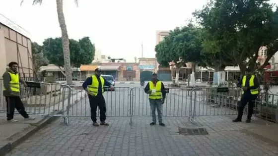 حواجز تغلق ممرات لإنجاح ” الحجر الصحي ” بتارودانت