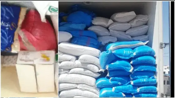 رجال الجمارك يتمكنون من حجز شاحنة”فريكو” محملة بأطنان من المواد الغذائية المهربة