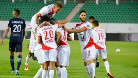 فريق حسنية أكادير يتعادل مع فريق نهضة الزمامرة 2 -2