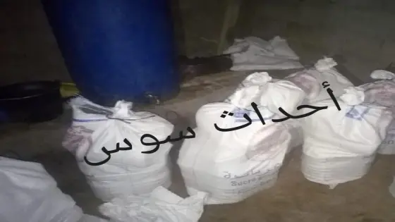 حجز 4 أطنان من ‘الماحيا’ داخل معمل شخصية نافذة