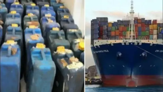 اليقظة الشرطية بميناء أكادير تسفر عن إيقاف حراكا و 400 لتر من البنزين المهرب