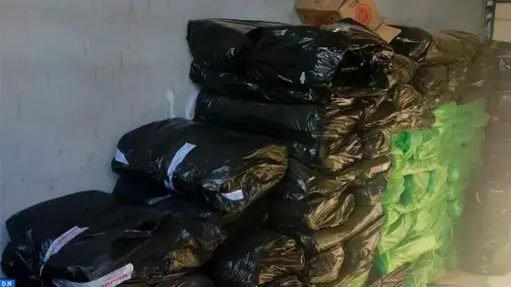 إحباط محاولة تهريب أكثر من 10 آلاف كيلوغرام من الأكياس البلاستيكية بأيت ملول