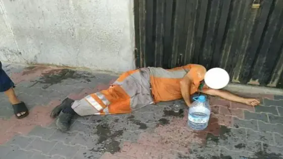 أزمة قلبية تنهي حياة عامل نظافة بالبيضاء