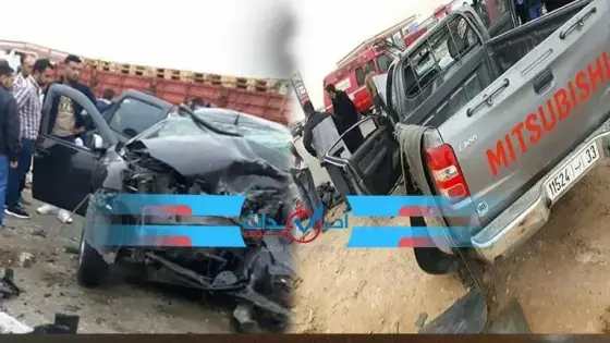 مقتل عائلة بأكملها في حادثة سير خطيرة بطرفاية