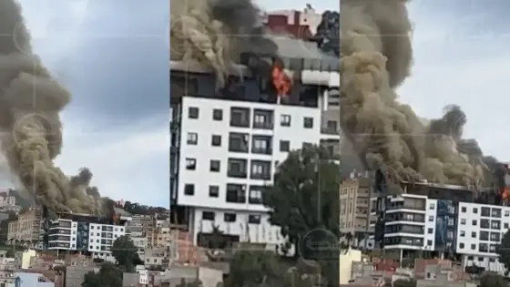 “إصابة عمال بحروق خطيرة في حريق بمنطقة طنجة البالية ،استنفار السلطات للتصدي للكارثة”